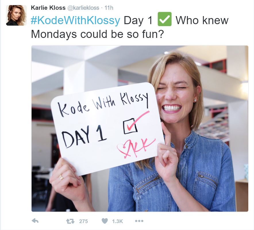 karlie kloss code